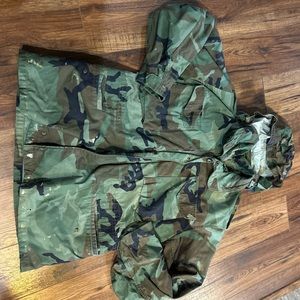 Alpha industries, vintage, military, cold-weather, coat